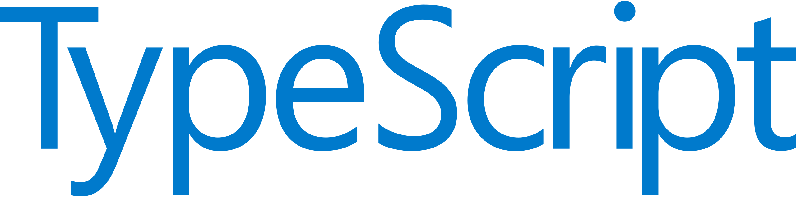 The TypeScript Logo